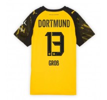 Borussia Dortmund Pascal Gross #13 Koszulka Podstawowa damskie 2025-26 Krótki Rękaw